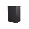 Шкаф 19" телекоммуникационный настенный,  18U 901x600х450 мм, дверь перфорация, черный